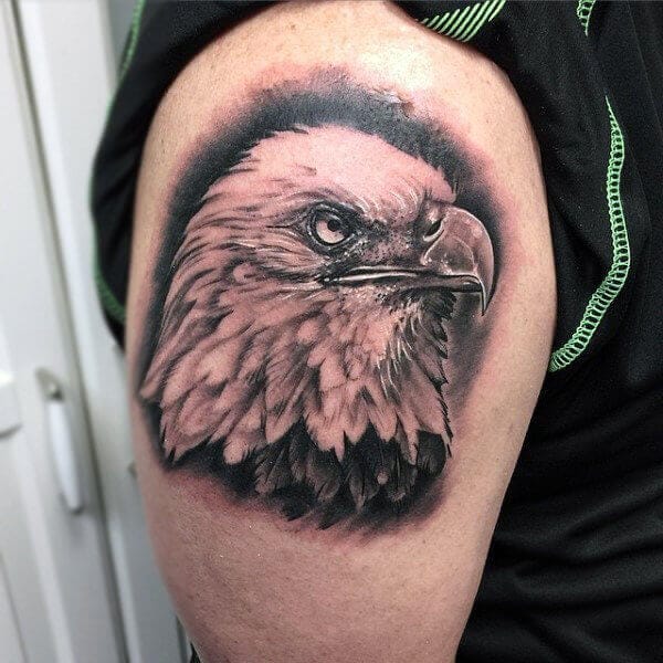 Pin Eagle Tattoo For Shoulder on Pinterest  Tattoos for guys Eagle tattoos  Eagle shoulder tattoo